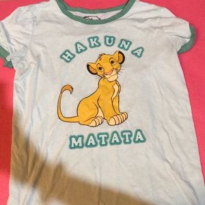 Disney lion king shirt